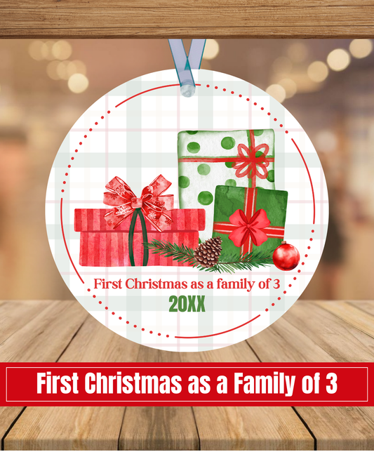L1. First Christmas as a Family of 3