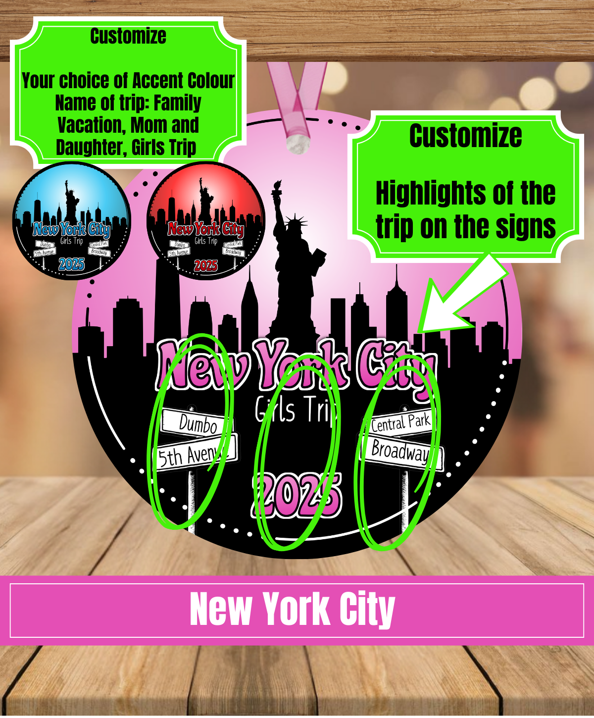 G3. New York City Skyline Keepsake