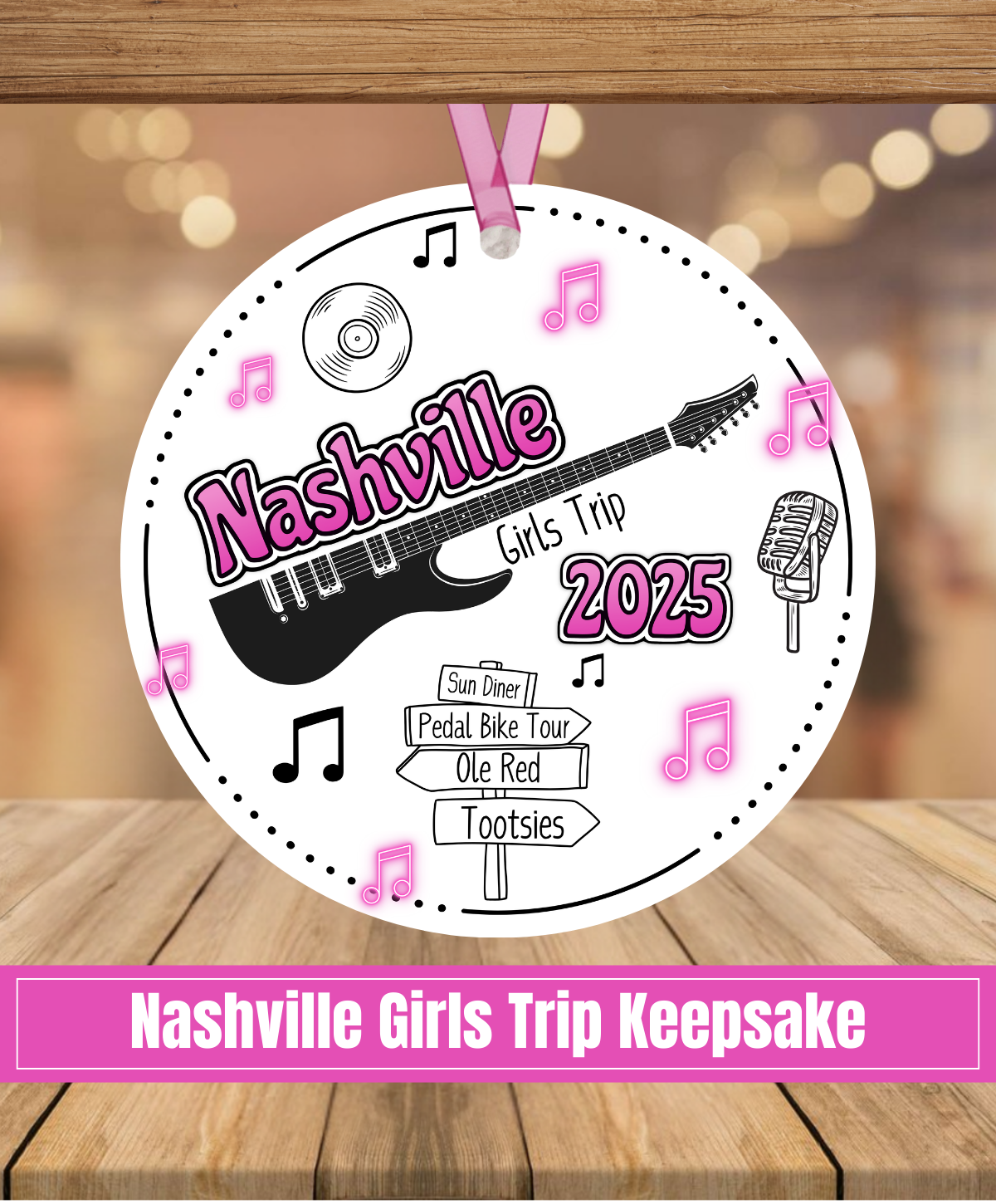 G2. Nashville Girls Trip Ornament