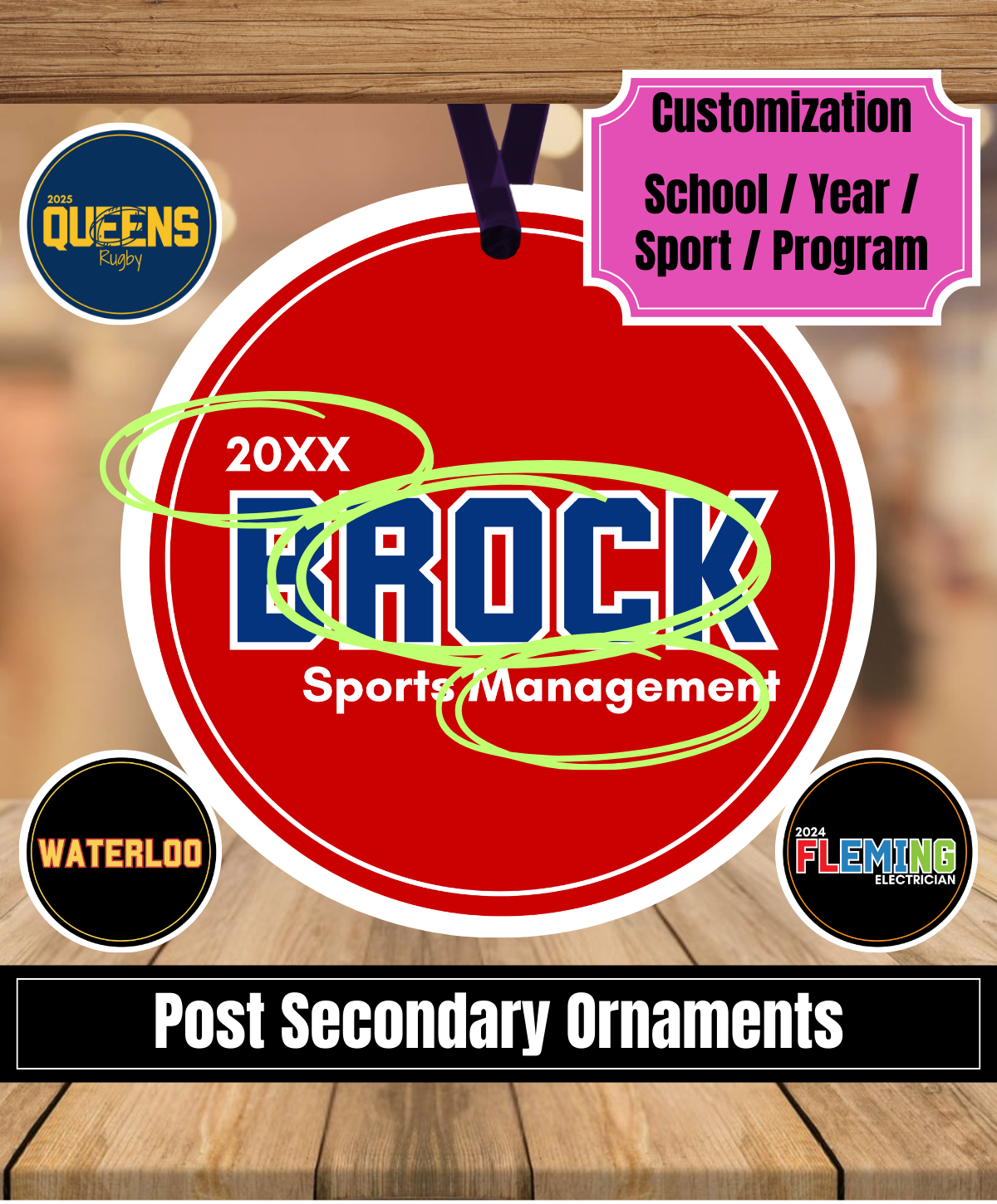 F2: Post Secondary Ornaments