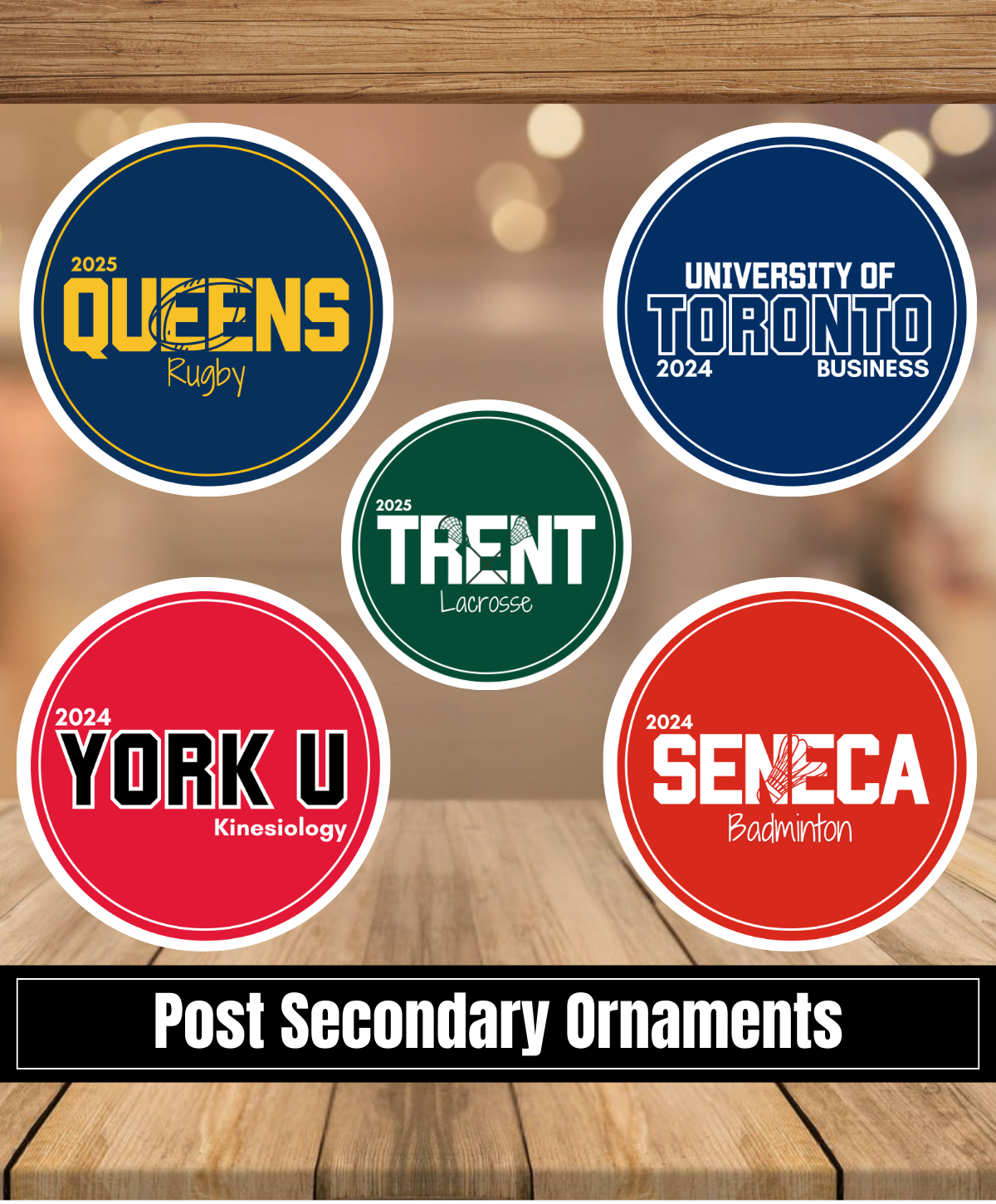 F2: Post Secondary Ornaments