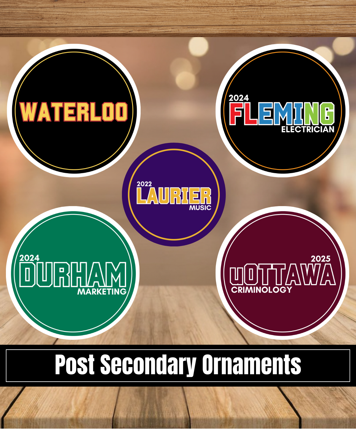 F2: Post Secondary Ornaments