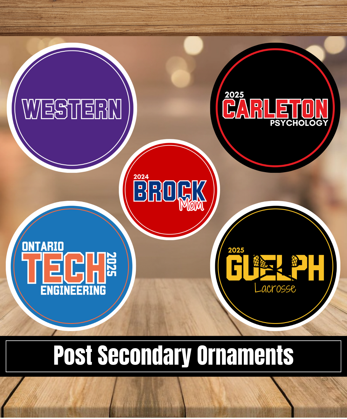 F2: Post Secondary Ornaments