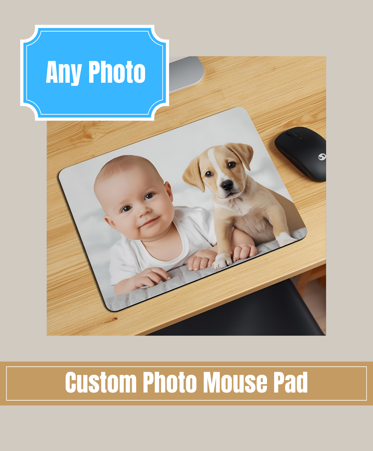 D1 Custom Photo Mouse Pad