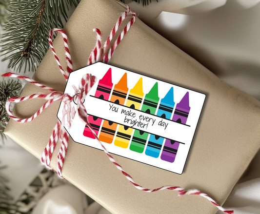 A3 Teacher Printable Gift Tags