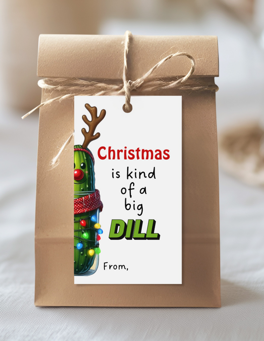 A2 Dill Pickle Printable Gift Tags