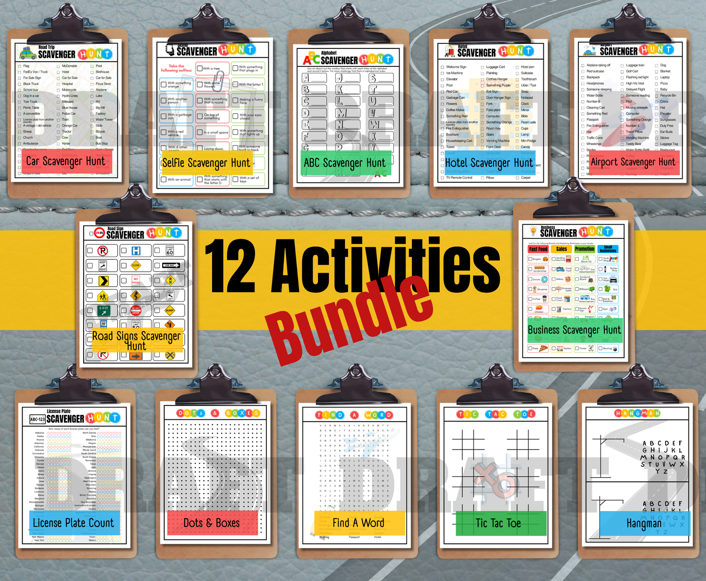 C3 Business Scavenger Hunt Printable