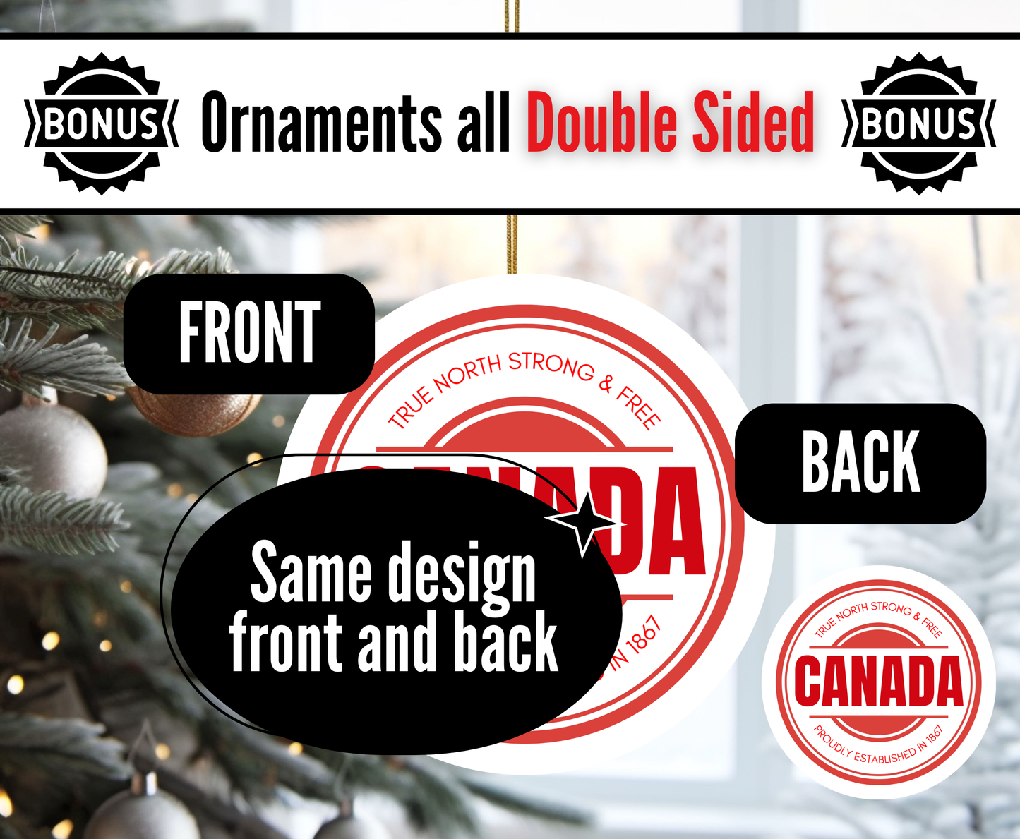 C4. Canada Ornament 4 -CANADA Anthem Lyrics