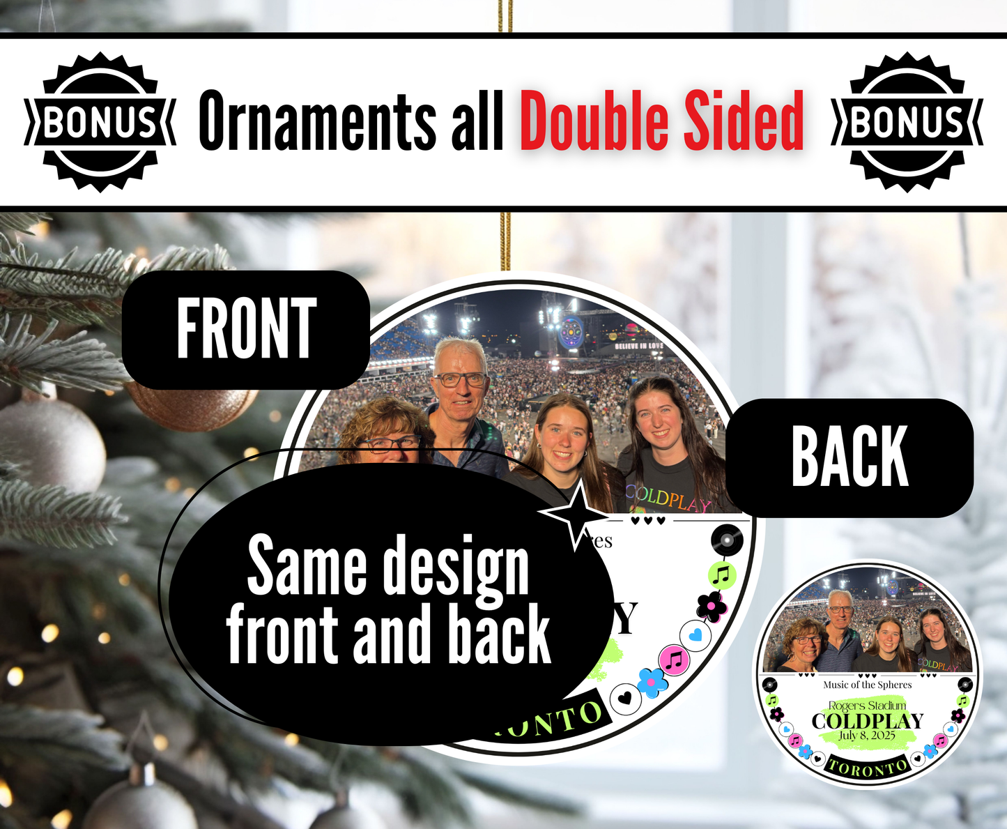 B1. Concert Keepsake Ornament