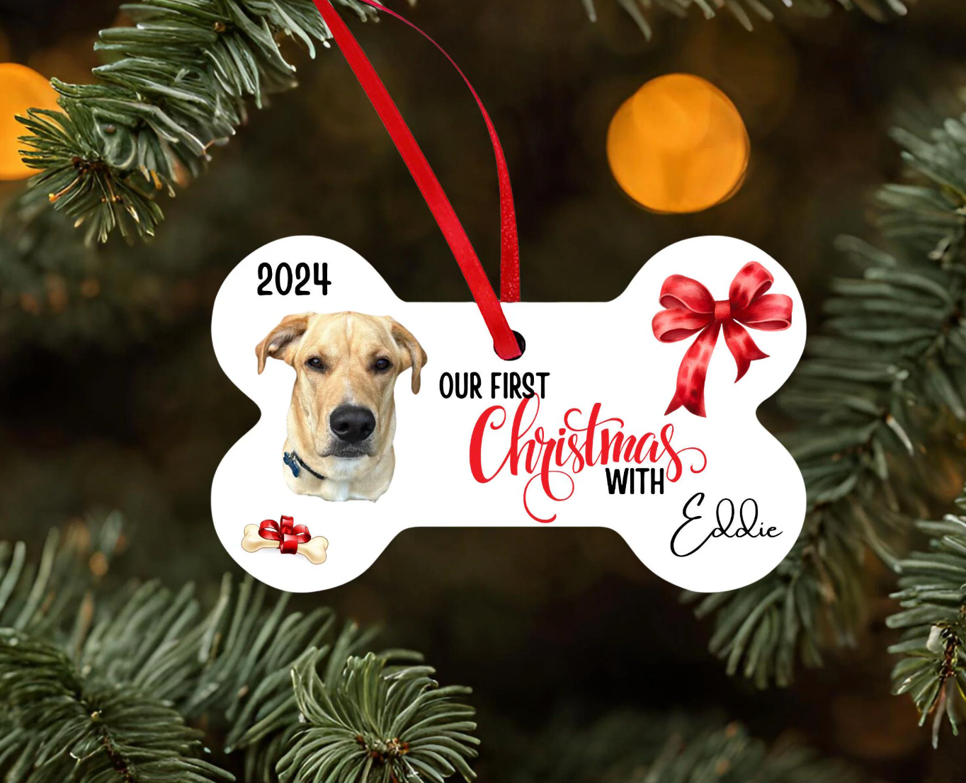 First Christmas with Puppy / dog