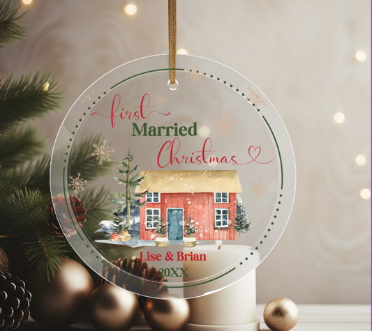 First Christmas Married