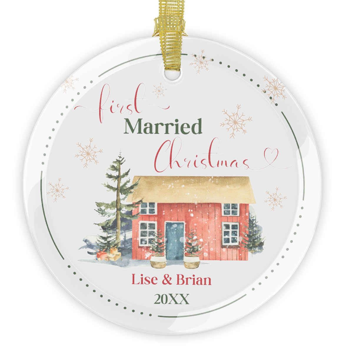 First Christmas Married