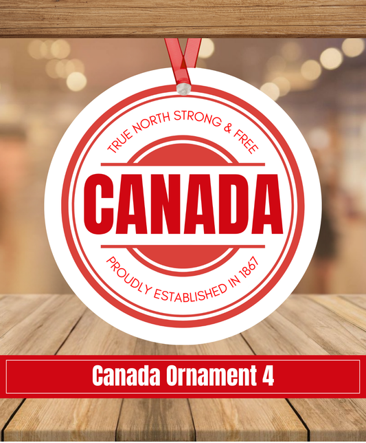 C4. Canada Ornament 4 -CANADA Anthem Lyrics