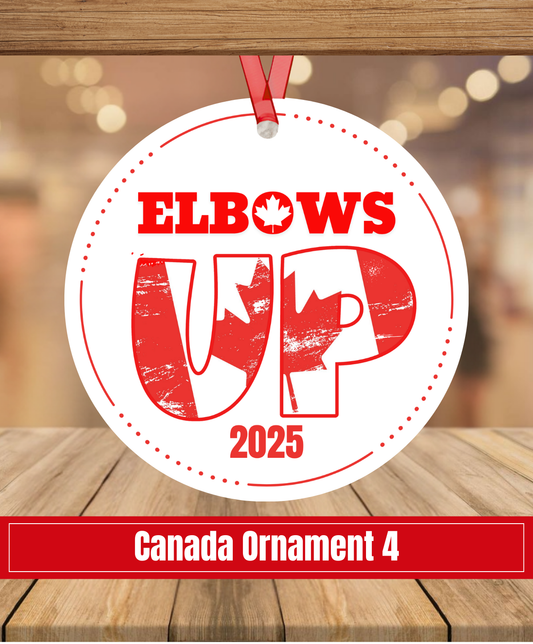 C5. Canada Ornament 5 - Elbows Up