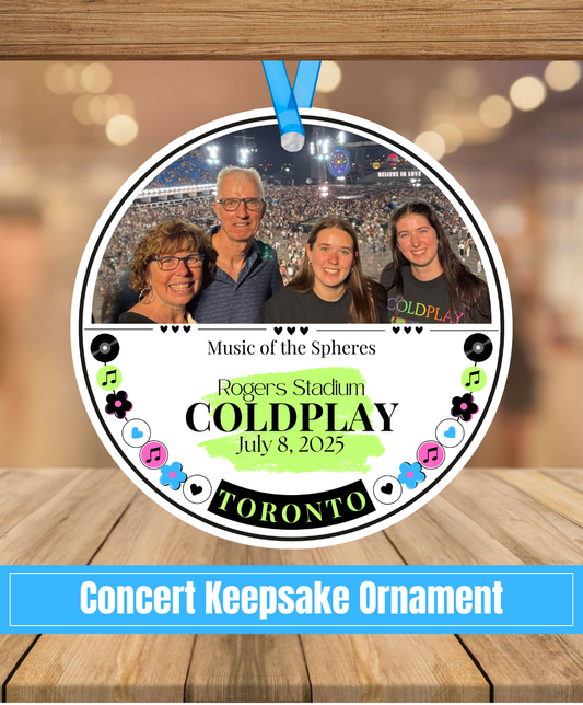B1. Concert Keepsake Ornament