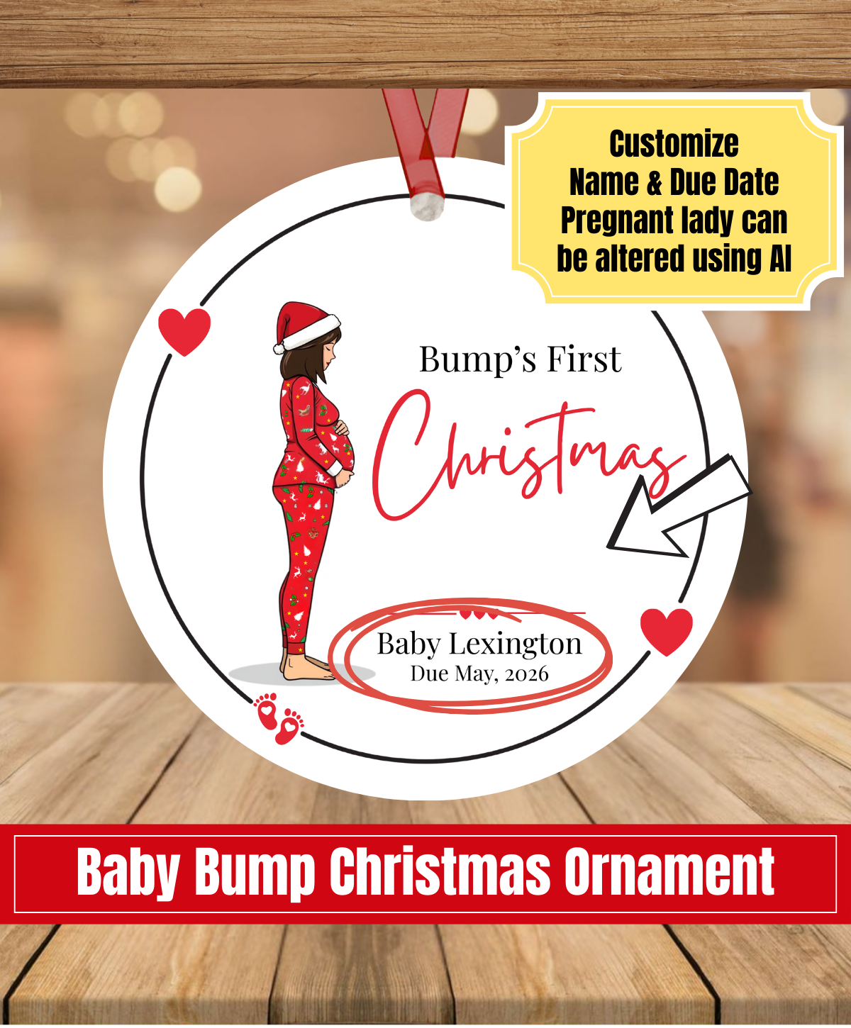 I3. Baby Bump First Christmas